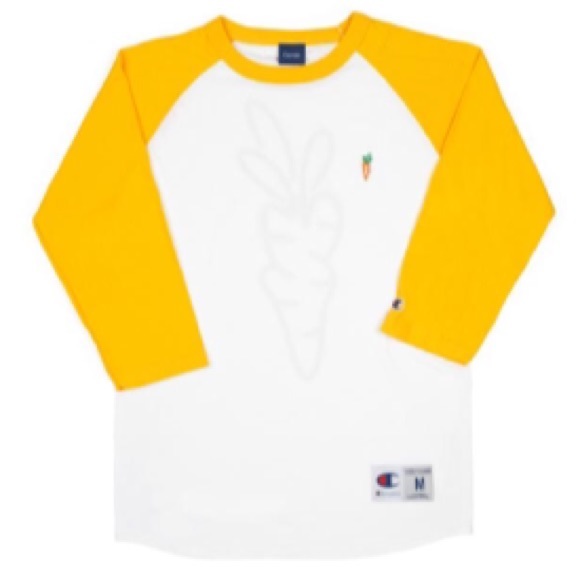 champion long sleeve yellow